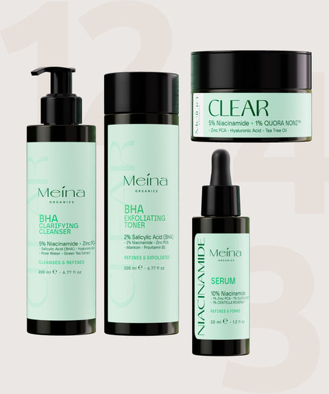 Reveal your flawless skin with our Clear Skin Routine