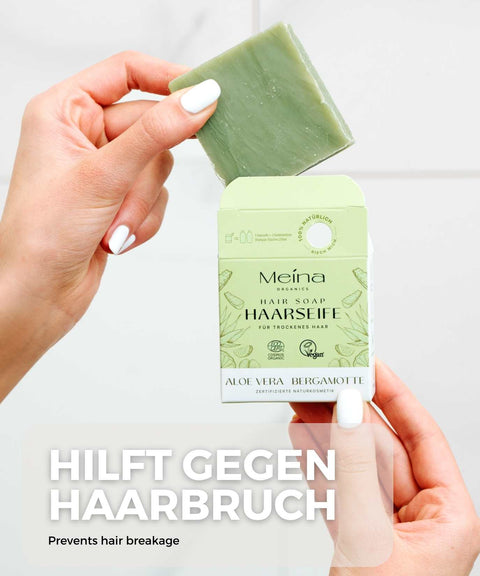 Bio Haarseife Aloe Vera und Bergamotte