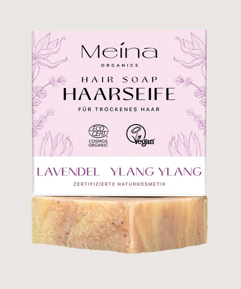 Bio Haarseife mit Lavendel und Ylang Ylang