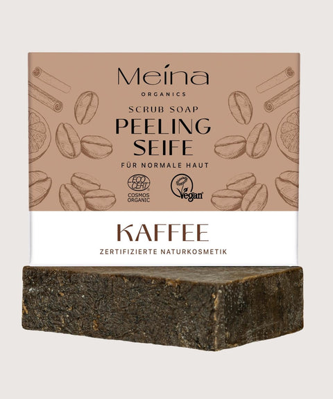 Peeling Seife mit Kaffee