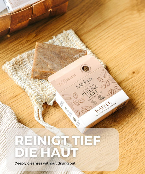 Peeling Seife mit Kaffee