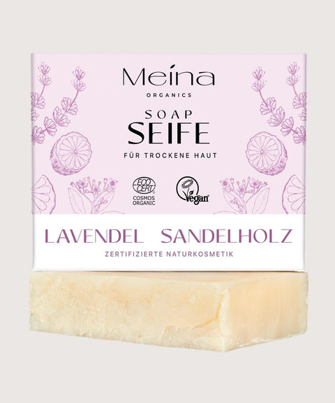 Sandelholz Seife mit Lavendel