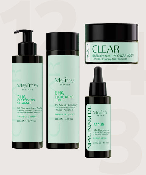 Reveal your flawless skin with our Clear Skin Routine