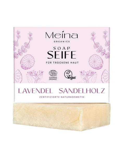 Naturseife mit Lavendel und Sandelholz