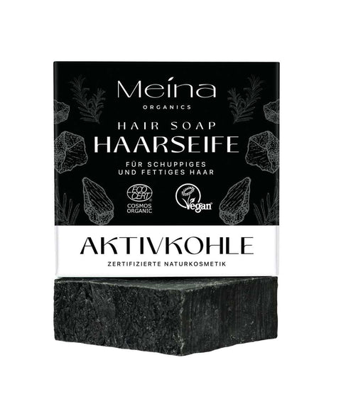 Meina Haarseife mit Aktivkohle