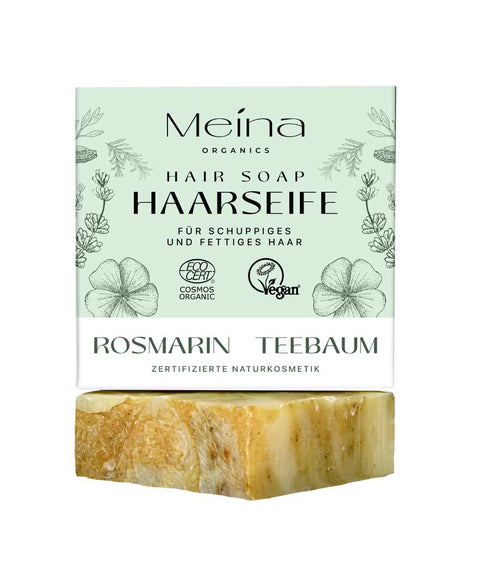 Meina Haarseife mit Rosmarin und Teebaum