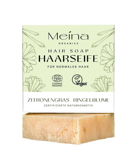 Meina Haarseife mit Zitronengras und Ringelblume